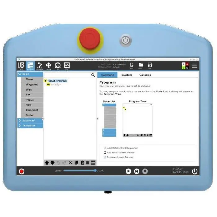 contrôleur pour CONDUITE robot ur eseries